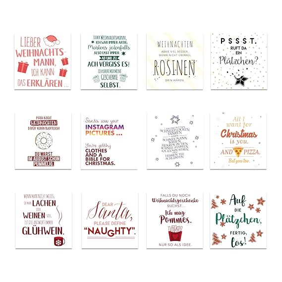 Visual Statements Adventskalender Zum Befüllen Und Bastelnlieblingsmensch Lm Kollektion Freundschaft