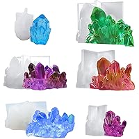 Molde de silicona de racimo de cristal para decoración del hogar, 11 tamaños dis