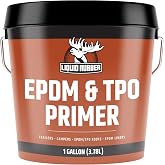 Liquid Rubber EPDM and TPO Primer – High-Performance Basecoat for RV, Camper and Trailer Roof Protection, 1 Gallon