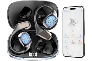 JOYHOOD AI Translation Earbuds Real Time, Translator Earbuds Open Ear with Charging Case, Audifonos Traductores Inglés Español