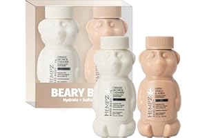 Hempz Beary Bliss, Mini Bear Lotion 2-Pack, Travel Friendly Holiday Moisturizers, 2 oz