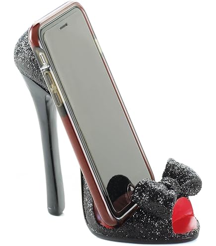 Amazon.com: Sparkle Red Shoe Phone Holder 6x2.5x5.25