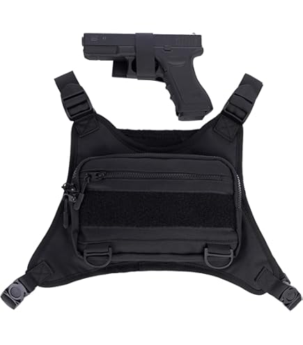Chest Holsters For Pistols GERsome Tactical Waist Pack Bag Pouch