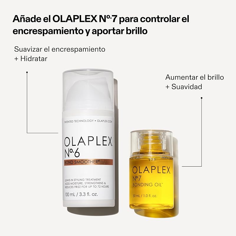 No.6 Tratamiento Suavizante Capilar Para Peinar, Sin Aclarado, Suaviza, Acondiciona y Fortalece, Reduce Frizz y Encrespamiento, Todo Tipo de Cabello, Sin Sulfatos Ni Parabenos, 100ml