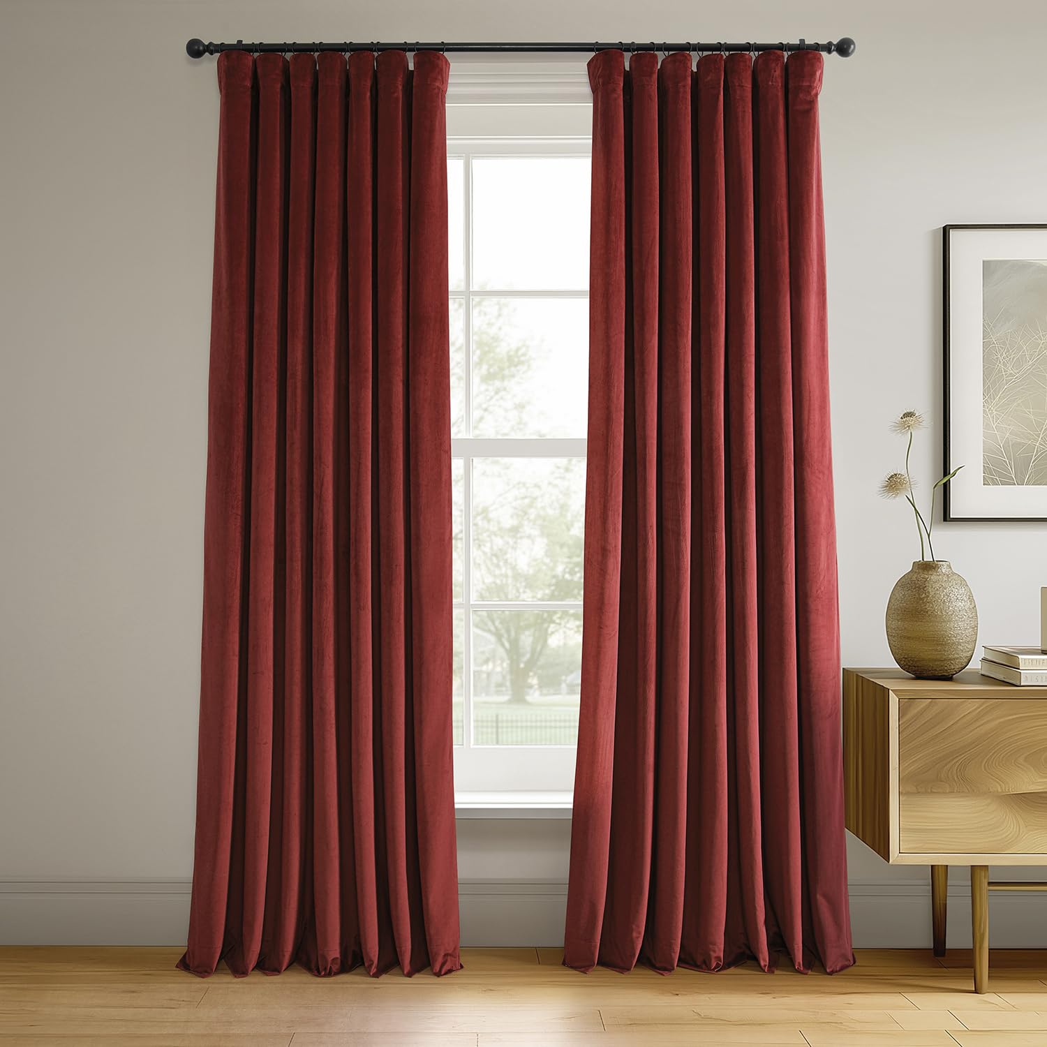 HPD Half Price Drapes Signature Blackout Velvet