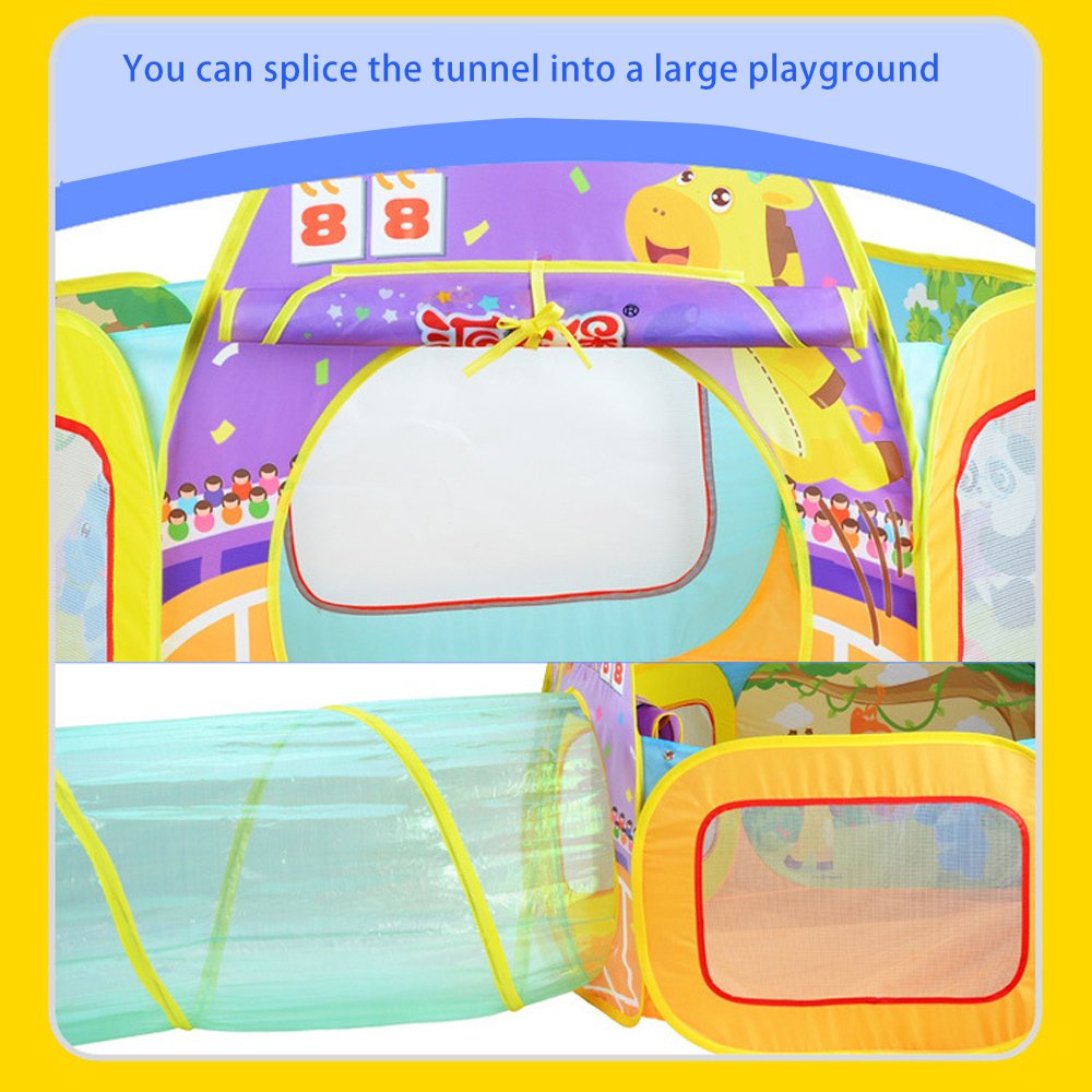 Ball Pool Pop Up Tent Toddler SKL Outdoor Running Foldable Ball Pit