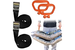 MULTUS Handle and Haul 1 Handle Moving Strap to Lift Carry Drag- 2 Pack
