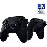 Razer Raiju V3 Pro Wireless Esports Controller, PlayStation 5 &amp; PC, Black | Lag-free Esports Grade Performance, Officially Licensed for PlayStation, 6 Remappable Buttons, TMR Thumbsticks, Fast Triggers