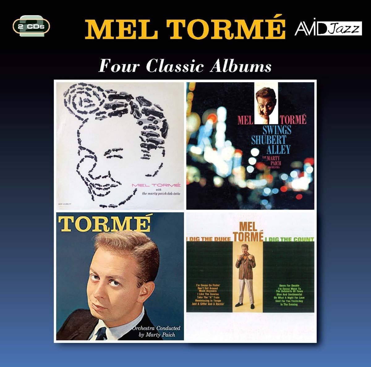 Four Classic Albums (Mel Torme With The Marty Paich Dek-Tette / Mel Torme Swings Shubert Alley / Torme / I Dig The Duke