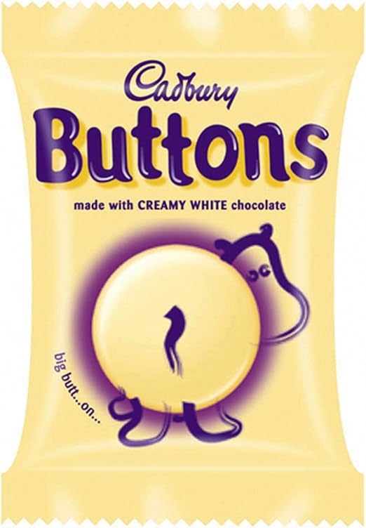 Cadbury White Chocolate Buttons 6 Pack Amazon Co Uk Grocery