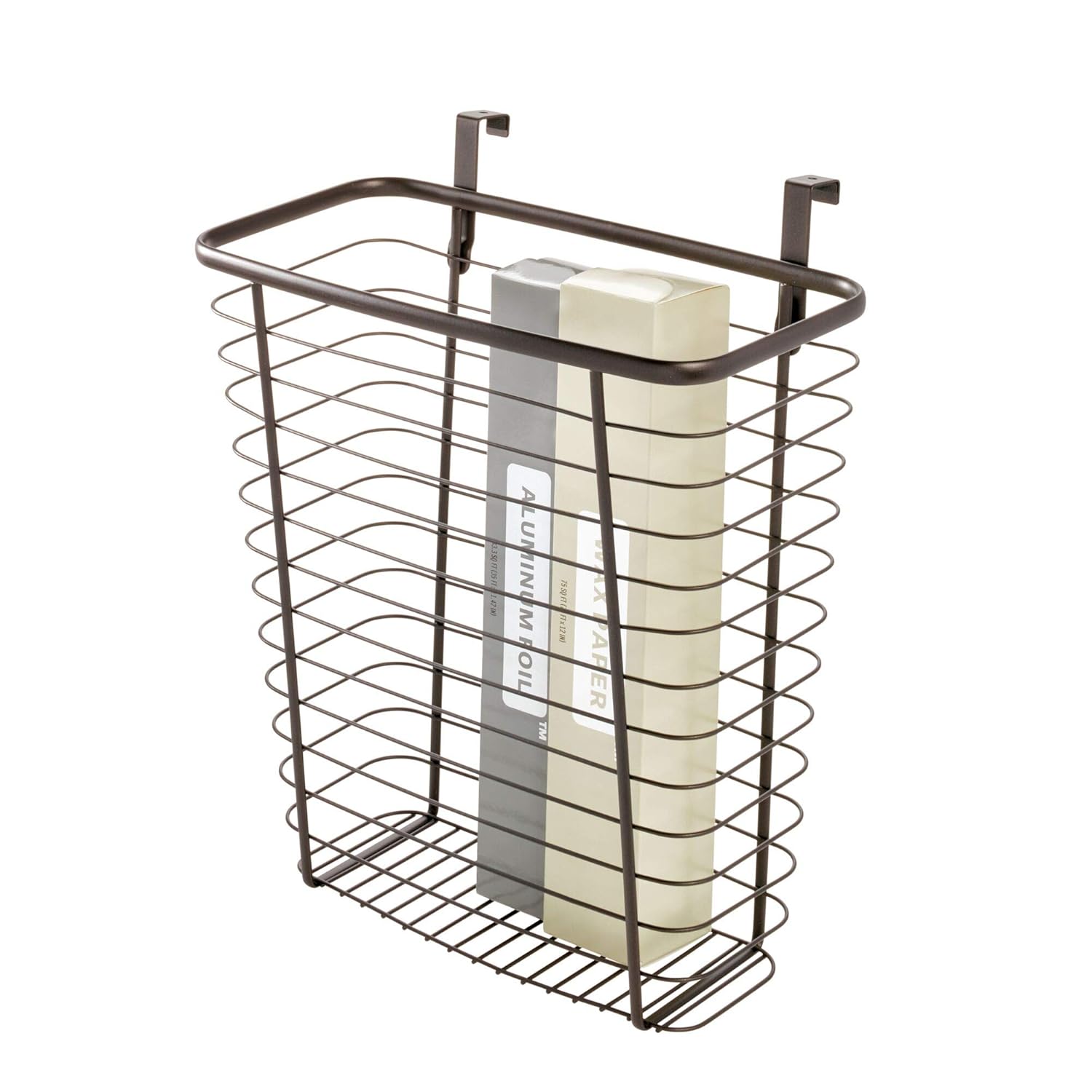 InterDesign Axis Over The Wastebasket Trash Can or Storage