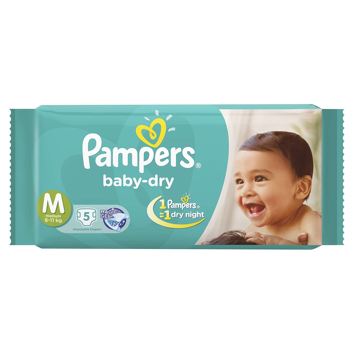 pampers baby dry medium 70 pcs price