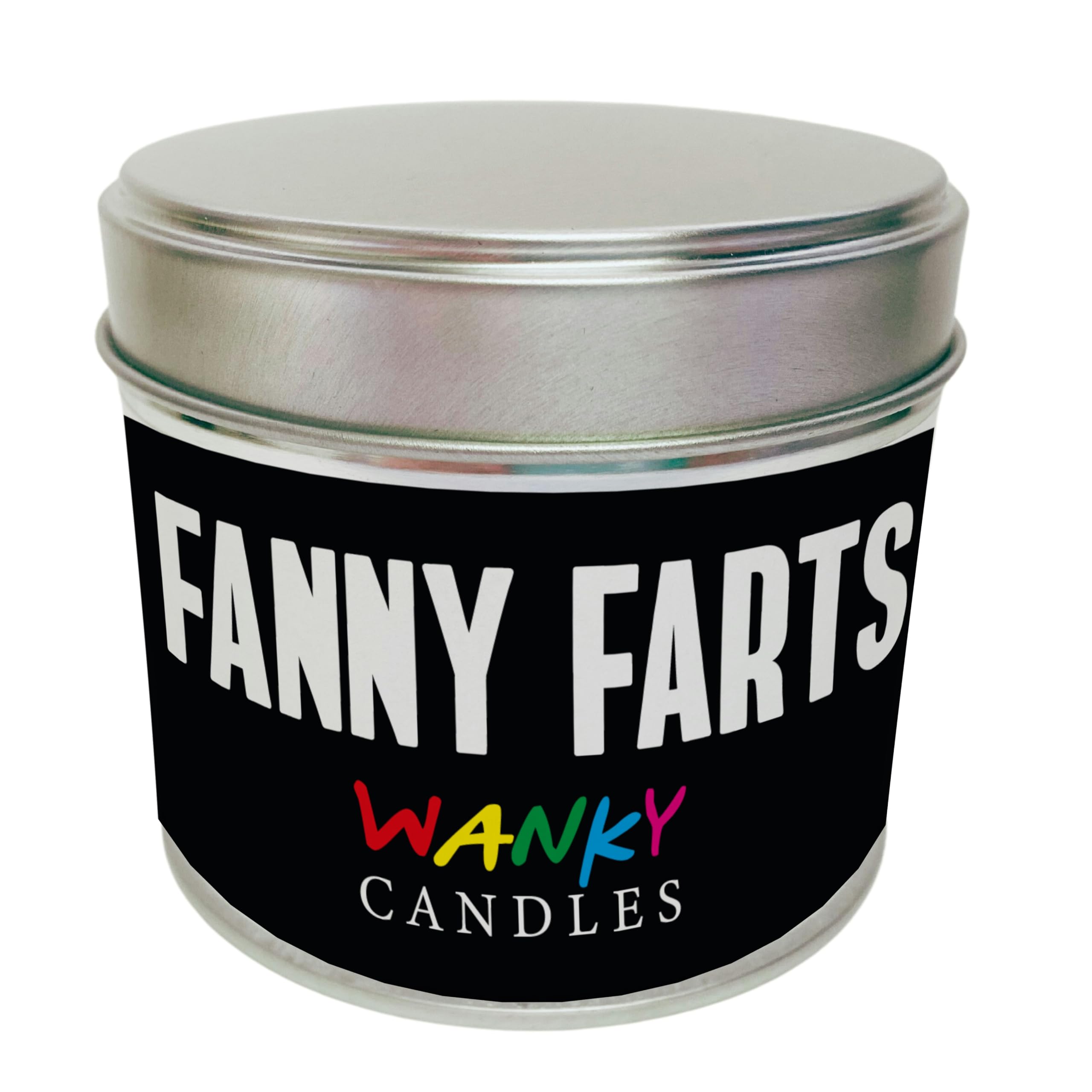 Wanky Candle Funny for Her Or Him Vanilla Scented Tin Novelty Rude Humour Birthday Christmas (Fanny Farts)