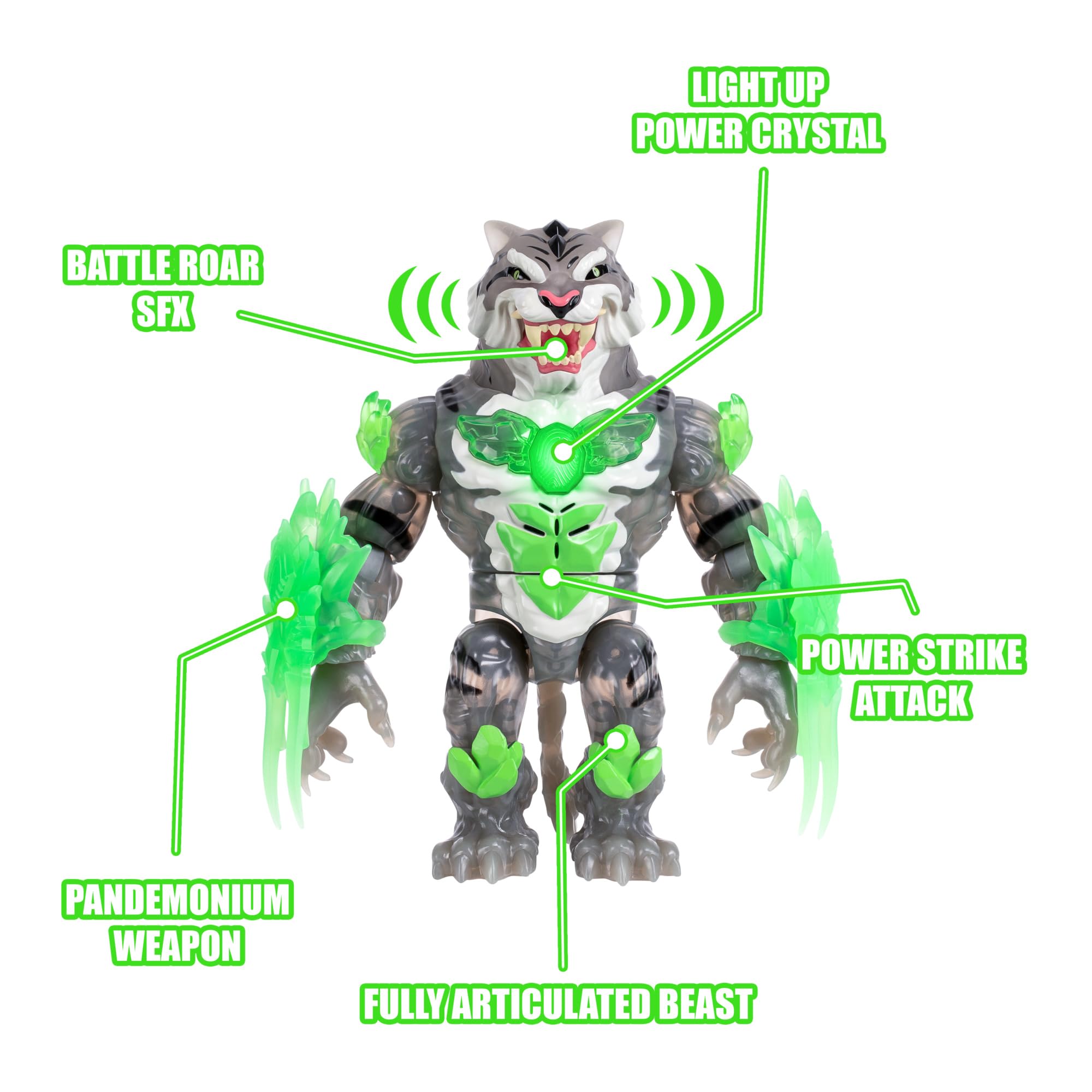 Beast Lab - Stealth Strike Big Cat Beast Creator. Add Ingredients & Follow Experiment's Steps to Create Your Beast! with Bio Mist & 80+ Lights, Sounds & Reactions - Style May Vary | Amazon Exclusive