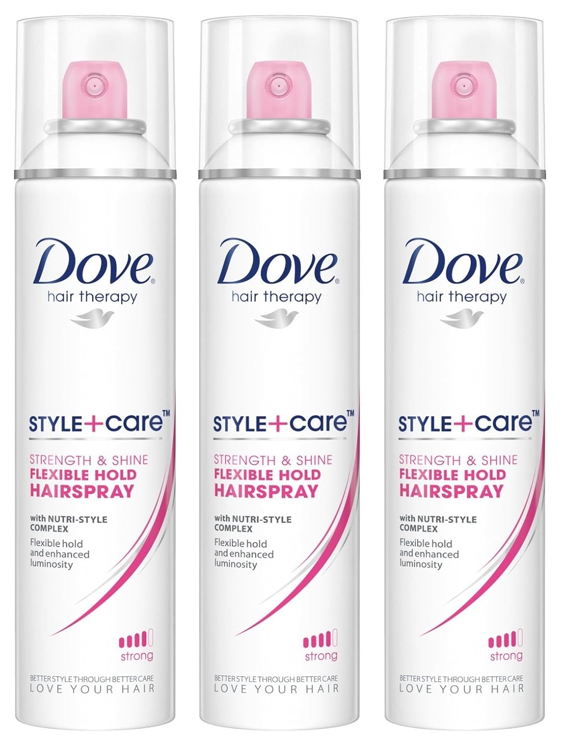 Amazon Com Dove Style Care Flexible Hold Hairspray Strong Hold
