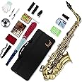 SLADE Saxophone Eb Alto Saxophone for Beginner Students, Saxaphone Adult, Saxophone Alto, Beginner Saxophone, Alto Saxaphone, Saxofon Alto, Saxophone, Antique Bronze
