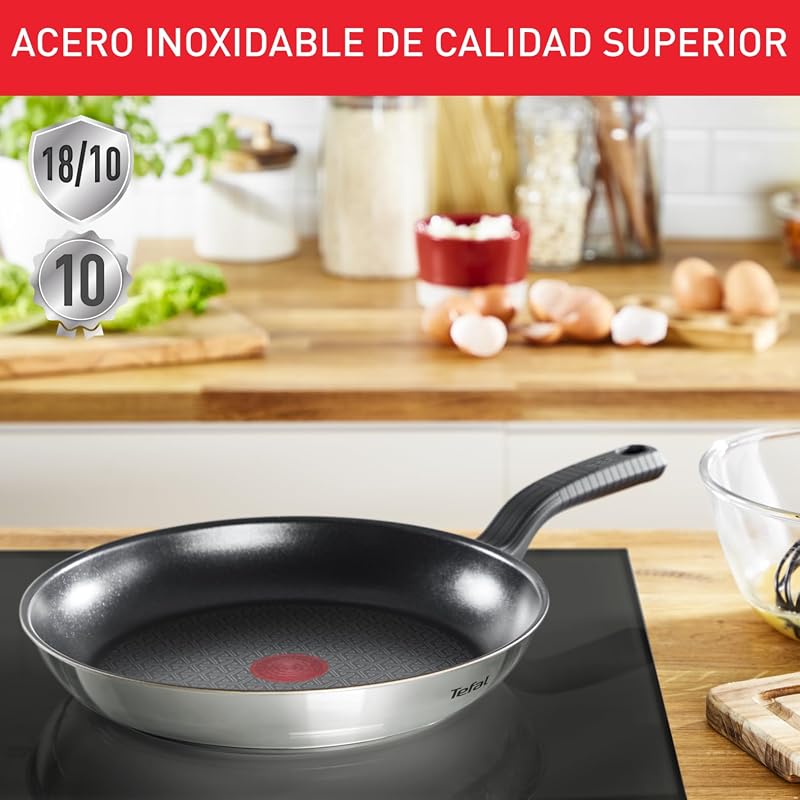 Comfort Max - Sartén 20 cm, Acero inoxidable