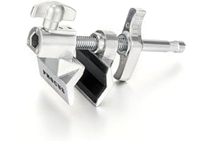 PHOCUS 2" End Jaw Vise Grip with 5/8” Pin & Hex Receiver Socket for Photography Studio LED Lighting Strobe Flash