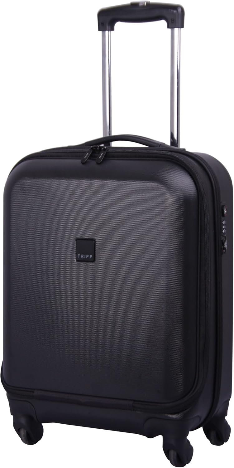 tripp black lite 4 wheel suitcase