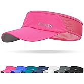 Sukeen Sports Sun Visor Men Women Lightweight Packable Cooling Stretchy Visor Hat for Running, Tennis, Golf