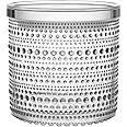 Kastehelmi Jar By Oiva Toikka for Iittala (4.5" x 4.5", clear)