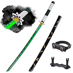 Light Up Sanemi Sword - 40-Inch Plastic with