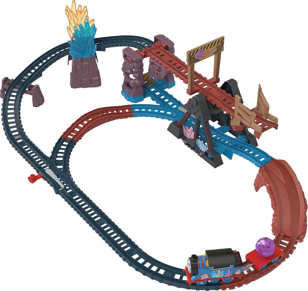 Thomas & Friends Motorized Train Set Crystal Caves Adventure 8 ft Track HMC28