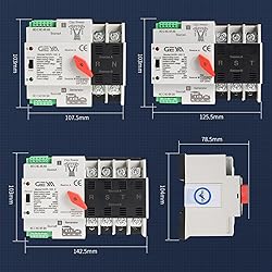 GEYA Mini ATS Automatic Transfer Switch Electrical