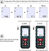 MiLESEEY 70M Laser Measure with App Wireless Tilt Sensor 2mm 635nm view 7