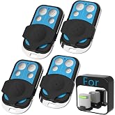 Bl&uuml;tezeit Remote Control for ME-GO &amp; ME-BG Automatic Sliding Gate Opener (32-bit Board), 433MHz Driveway Gate Motor Hardware Accessory 4pcs