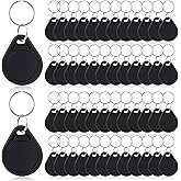 Beeveer Nfc Tags Keytags Nfc Key Keychain Business Card Digital Programmable 504 Bytes Memory, Compatible with Mobile Phone