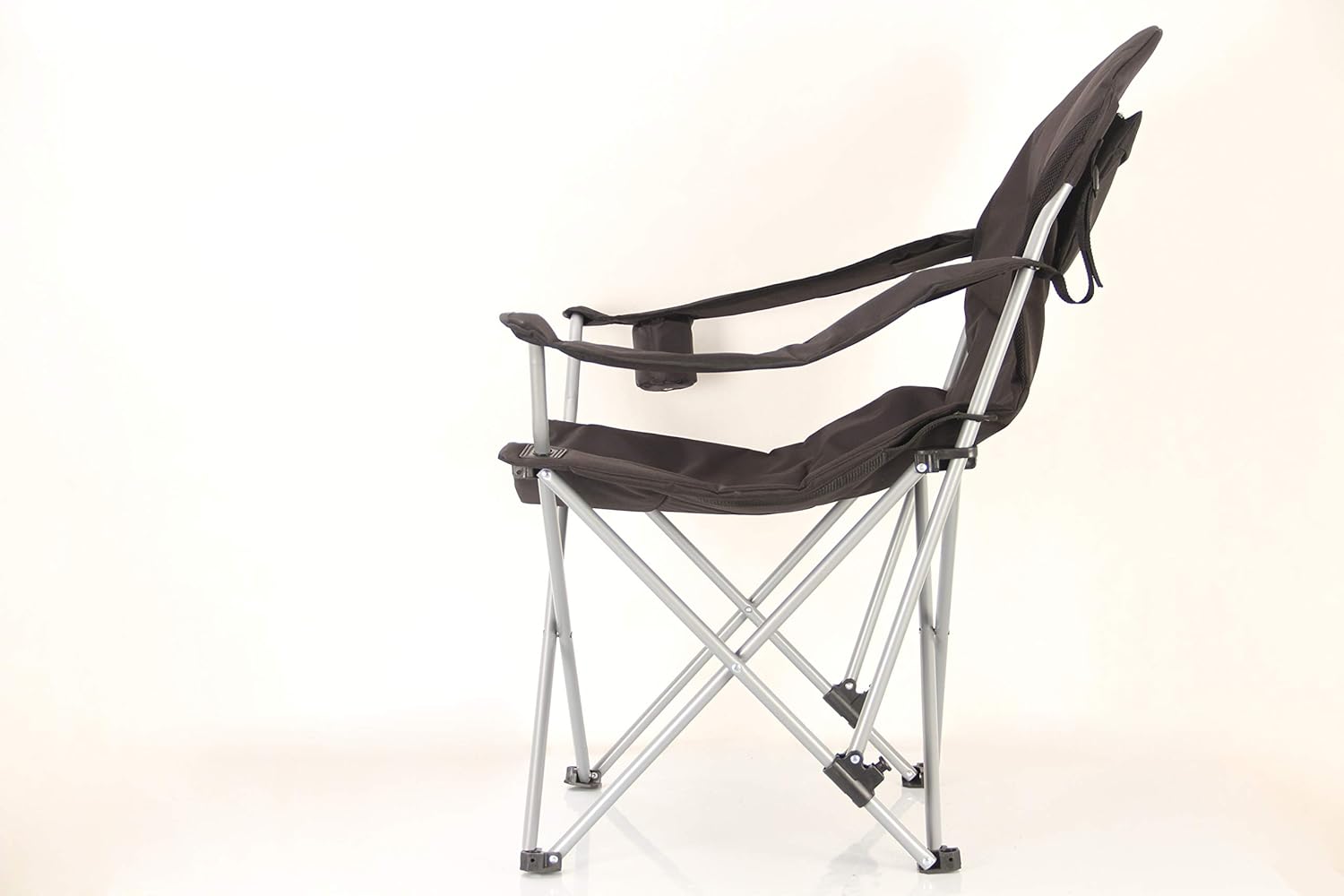 Stylish Camping Black/Flag Logo Folding Reclining Outdoor Sports Camping Chair 36029 : Sports & Outdoors
