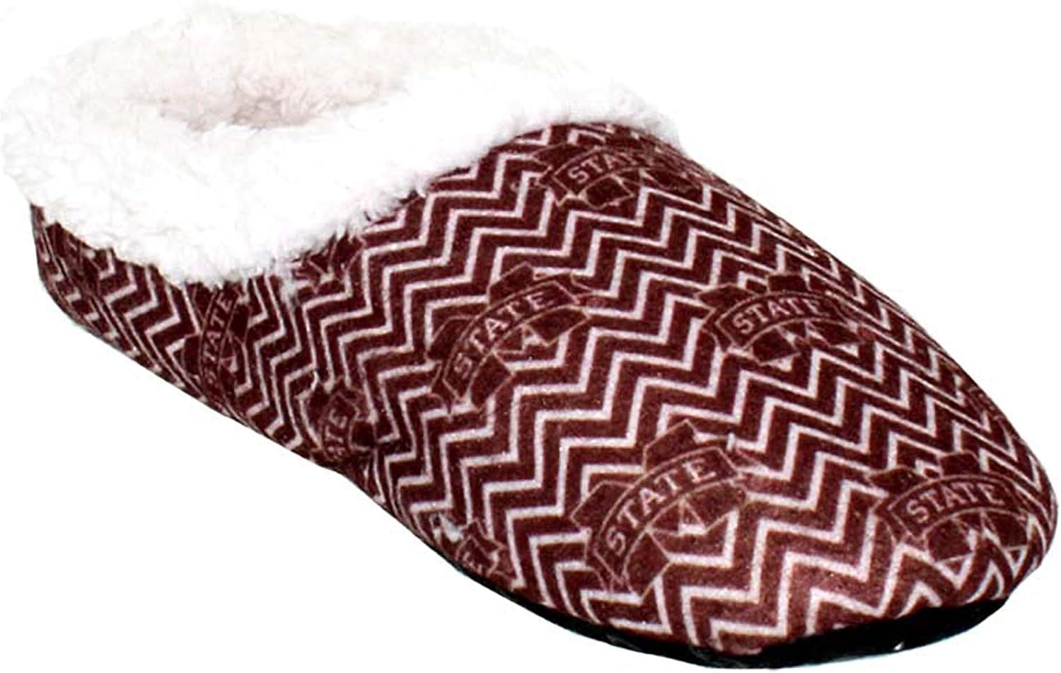 Happy Feet & Comfy Feet Mens and Womens Officially Licensed NCAA College Chevron Slip On