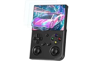 Futanwei for RG35XX Pro Screen Protector, [2 Pack] HD Tempered Glass Film [9H Hardness] [Anti-Scratch] Compatible for Voacle 