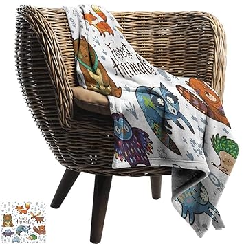 Amazon Com Winfreydecor Cabin Decor Reversible Blanket Set Of