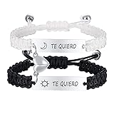 Matching Bracelets for Him and Her - Long Distance