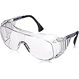 Uvex S0112C Ultra-spec 2001 OTG Safety Eyewear, Clear Frame, Clear UV Extreme Anti-Fog Lens