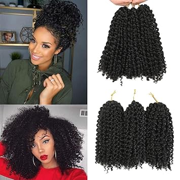 Amazon Com 3 Pcs Lot Silky Strands 8 Inches Marley Hair