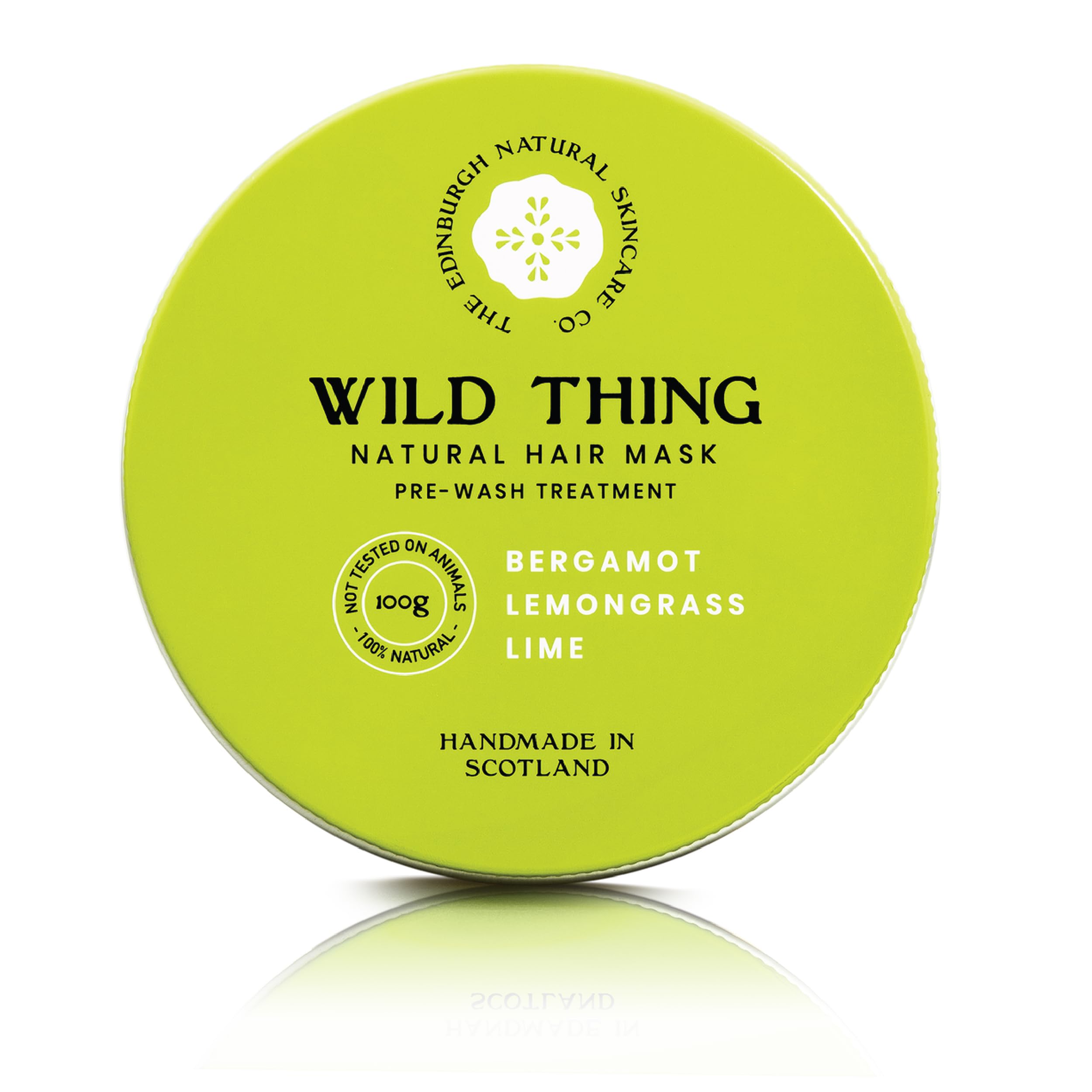 Wild Thing Natural Hair Mask | Repair & Protect Damaged Hair | Nourishing & Deep Conditioning Treatment | For All Hair Types | Handmade in Scotland