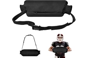 Football Hand Warmer Pouch, Winter Zipper Football Hand Warmer, Soft & Warm Muff with Adjustable Strap, Holder for Outdoor Sp