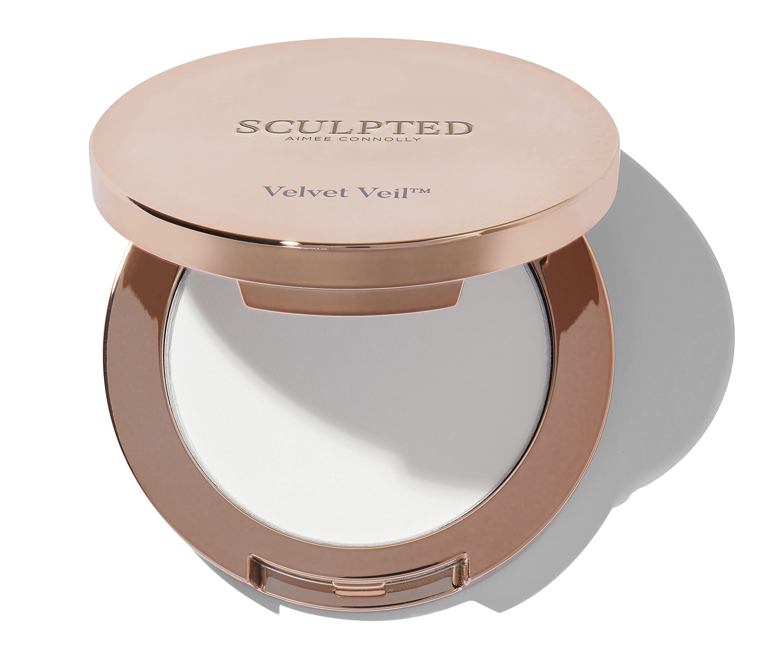 Velvet Veil Pressed Setting Powder from Sculpted by Aimee - 10g Travel Friendly, Compact, Translucent Face Powder to Regulate Shine and Prolong Makeup - with Hyaluronic Acid & Niacinamide