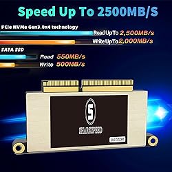 S SHARKSPEED SSD 2TB for MacBook Pro Retina