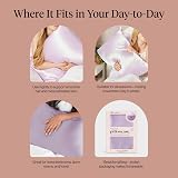 Kitsch Satin Pillowcase with Zipper Lavender 48x66 cm view 6