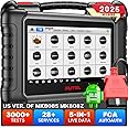 Autel Scanner MaxiCheck MX808S, 2025 Newer of MaxiCOM MK808S MK808Z, Full Bidirectional Diagnostic Scan Tool as MK900 MX900 MK900BT MK808BT, 3000+ Active Tests, 28+ Reset, OE All Systems, FCA AutoAuth