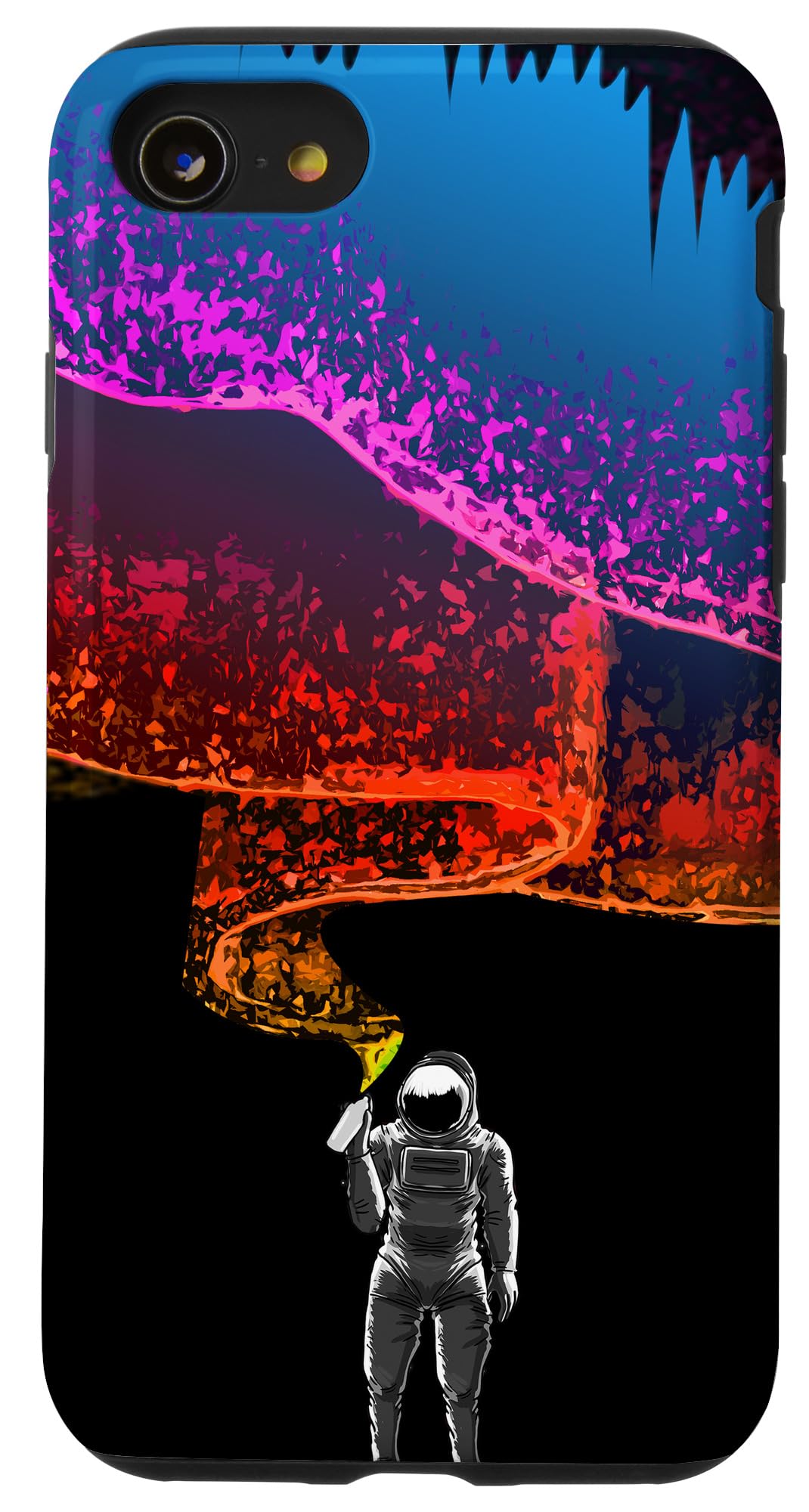iPhone SE (2020) / 7 / 8 Spray Can Wave Astronaut