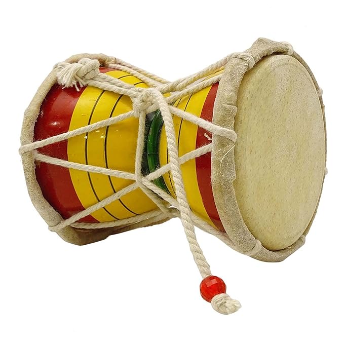 Trading dukan Indian Musical Instruments Damaru Meditation Kirtan Shiv
