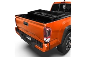 Aurorasters Soft Tri-Fold Truck Bed Tonneau Cover for 2016-2025 Toyota Tacoma Fits 5FT Bed (60.5") | Only for Models with The Deck Rail System | Tacoma Accessories 2016-2023