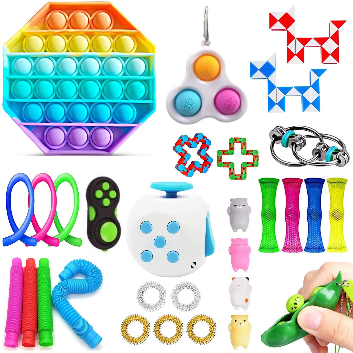 Buy aturustex Fidget Toys Set, 30 Pack 