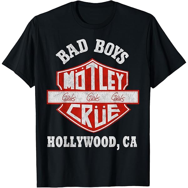 Amazon.com: Mötley Crüe – The Final Tour Caricature T-Shirt