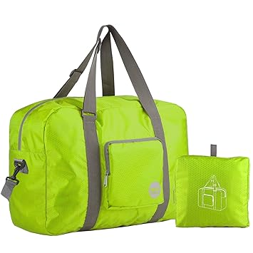 Wandf Leichter Faltbare Reise-Gepäck Handgepäck Duffel Taschen Übernachtung Taschen/Sporttasche für Reisen Sport Gym Urlaub W